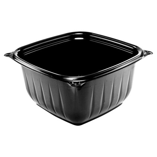 Picture of BOWL PP SQUARE 16 OZ BLK