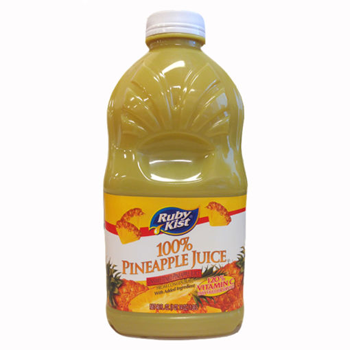 Picture of JUICE PINEAPPLE PLASTIC W/SPOUT