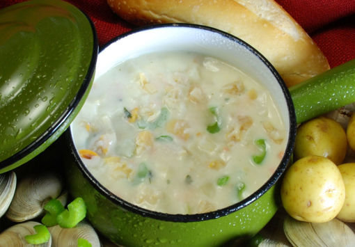 Picture of SOUP CLAM CHOWDER NEW ENGLAND