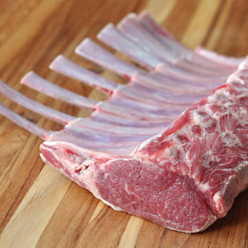 Picture of S/O LAMB RACK FRENCHED 24-26OZ DOMESTIC