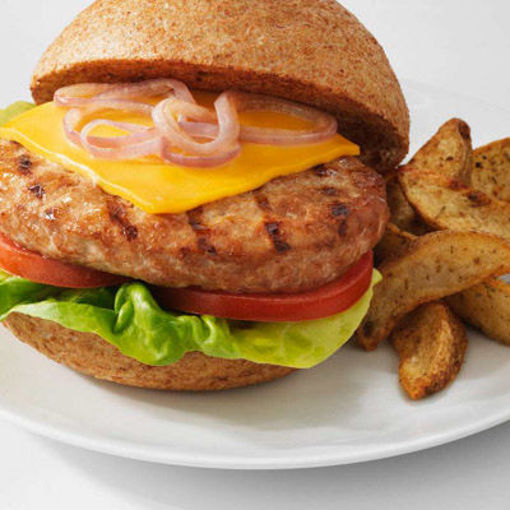 Picture of TURKEY BURGER WHITE NAE SAVORY