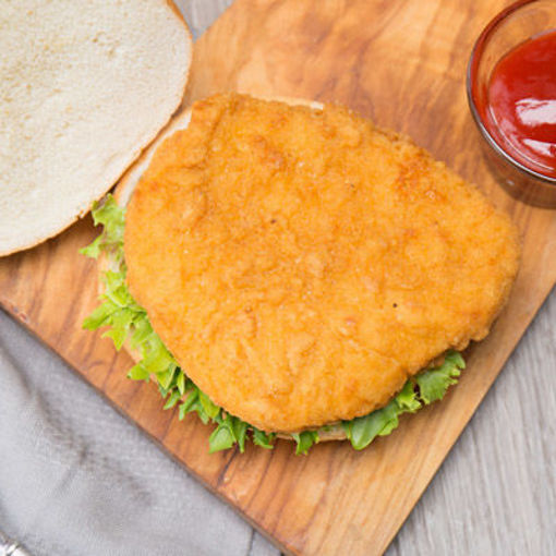 Picture of CHICKEN BRST 5OZ FILLET BREADED UNCOOK
