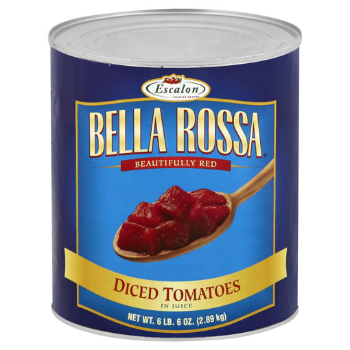 Picture of TOMATOES DICED IN JUICE BELLA ROSSA