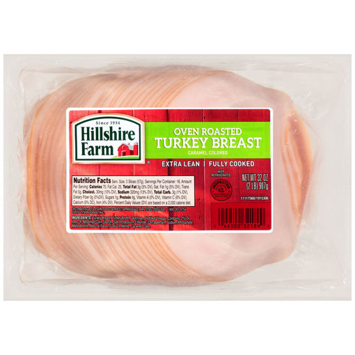 Picture of TURKEY SLICED OVEN READY HILLSHIRE FARMS