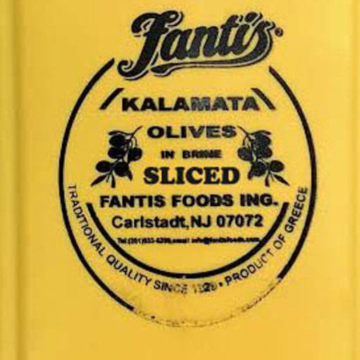 Picture of OLIVE KALAMATA SLICED 5 GAL