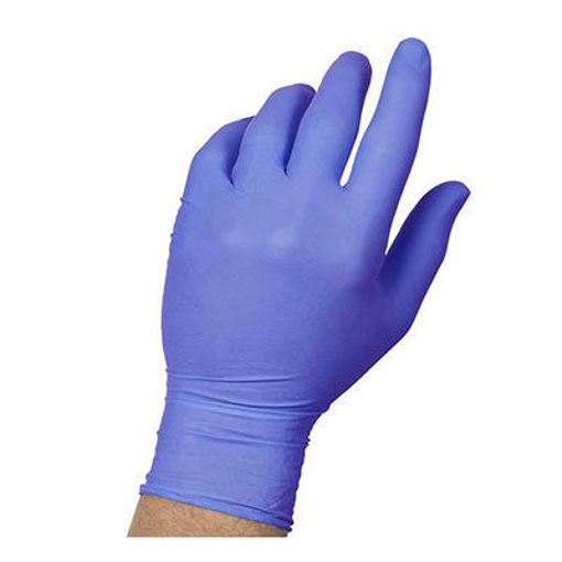 Picture of GLOVES NITRILE BLUE SMALL P/F