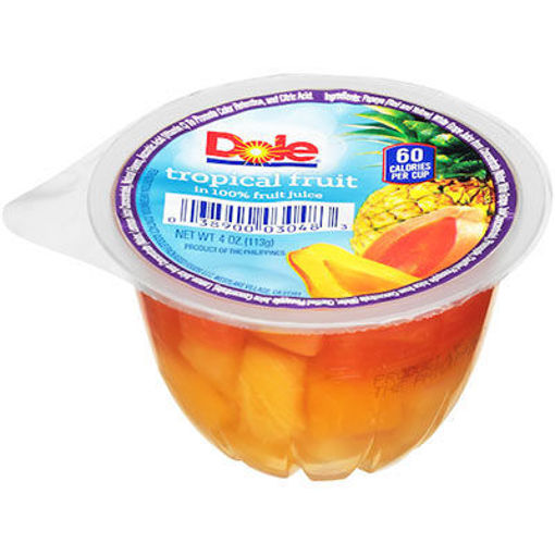 Picture of FRUIT CUP TROPICAL IN JUICE 4OZ