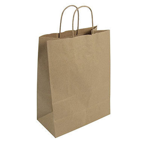 Picture of BAG KRAFT 10X5X13 W/HANDLE