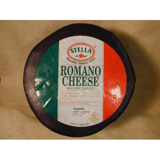 Picture of CHEESE ROMANO WHEEL BLK WAX 20#