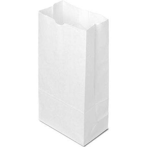 Picture of BAG GROCERY WHITE #4