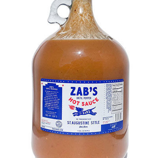 Picture of SAUCE HOT ST AUGUSTINE STYLE ZAB'S 1 GAL