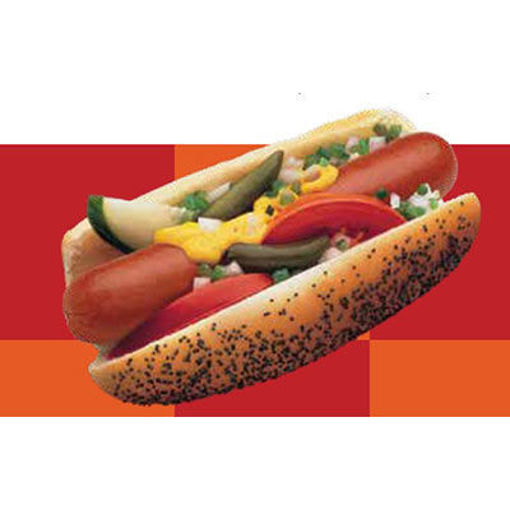 Picture of HOT DOG BEEF FRANK SKINLES 5/1 7"