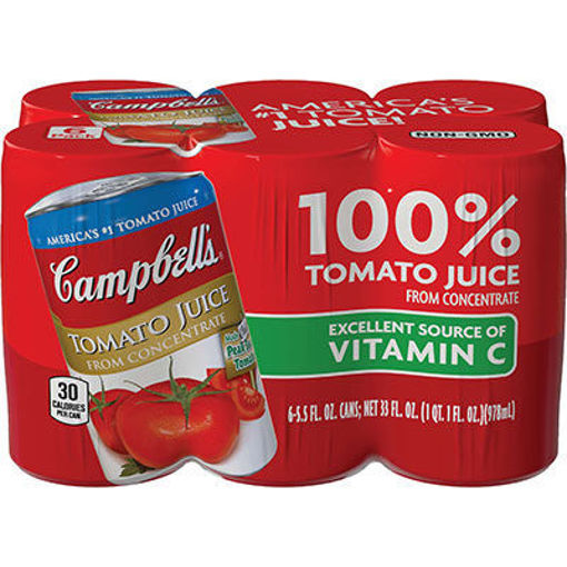 Picture of JUICE TOMATO SMALL 5.5OZ CANS