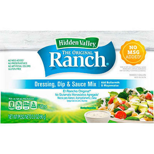 Picture of DRESSING MIX RANCH NO MSG 3.2 OZ