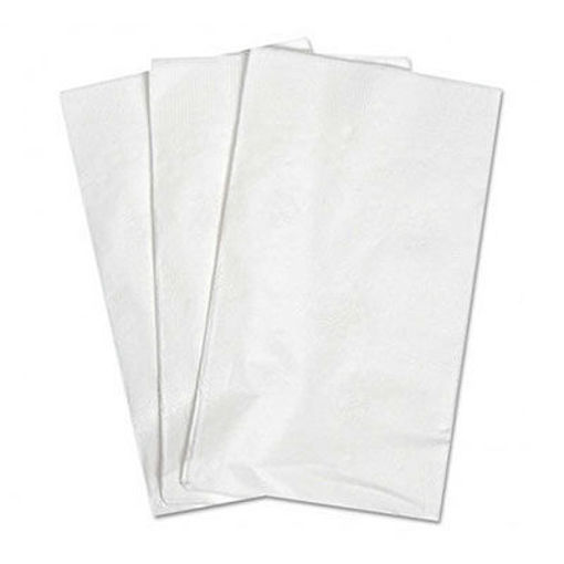 Picture of NAPKIN DINNER 2PLY WHITE 15X17
