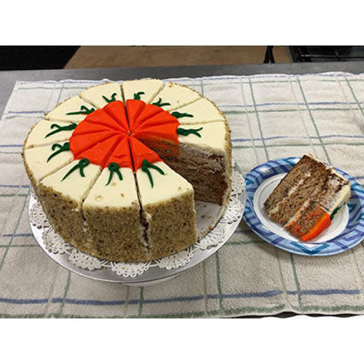 Picture of CAKE CARROT 3-LAYER 10" 12 CUT