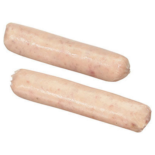 Picture of SAUSAGE LINK 1 OZ SKIN-ON BRNZ RAW