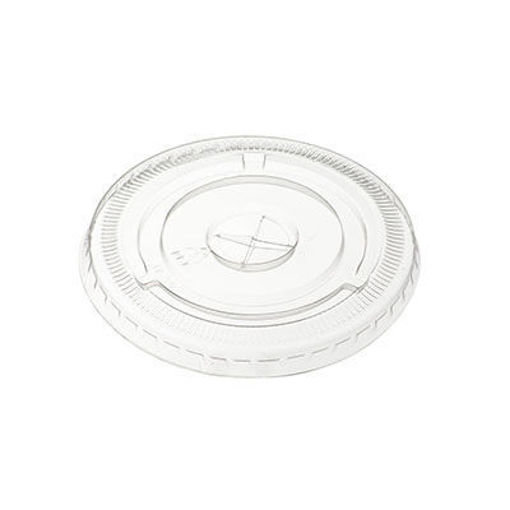 Picture of LID FLAT STRAW SLOT 32 OZ