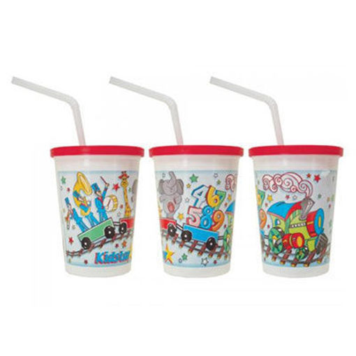 Picture of CUP KIDS ADVENTURE 12 OZ W/ LID & STRAW