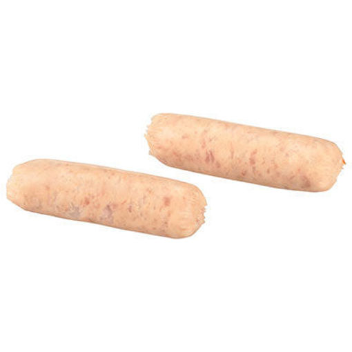 Picture of SAUSAGE LINK 2 OZ SKIN-ON SILVER RAW