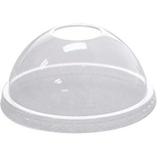 Picture of LID CLEAR DOME FOR 9-12 OZ PET CUP