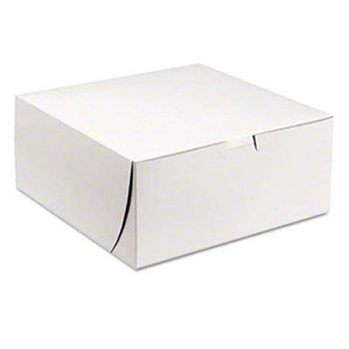 Picture of BOX BAKERY 9X9X4 WHITE