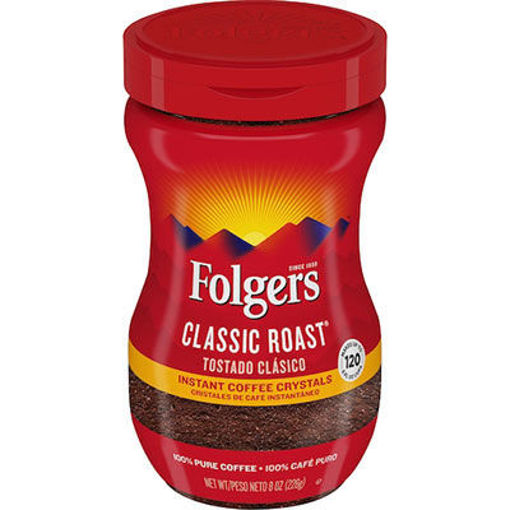 Picture of COFFEE INSTANT CAFFEINATED ROAST 8OZ