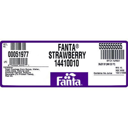 Picture of SODA STRAWBERRY FANTA IN BOX