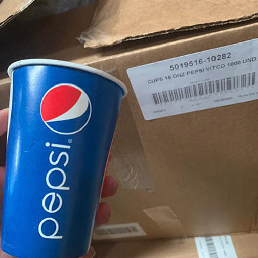 Picture of CUP PAPER 16 OZ PEPSI