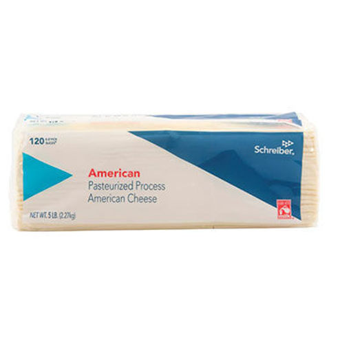 Picture of CHEESE AMERICAN 120 SLICED