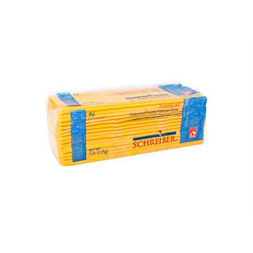 Picture of CHEESE AMERICAN SLICED 96 PCR