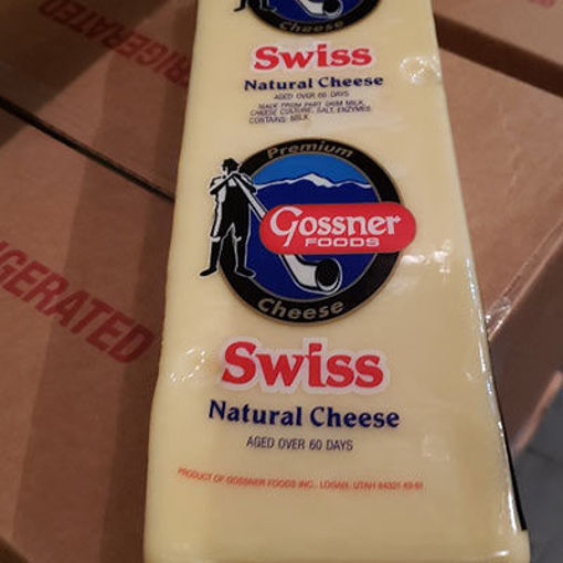 Picture of CHEESE SWISS NATURAL SNGLE CUT A