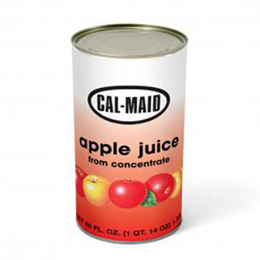 Picture of JUICE APPLE 100% SHELF STABLE CAN 46 OZ