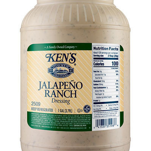 Picture of DRESSING JALAPENO RANCH 4/1 GALLON