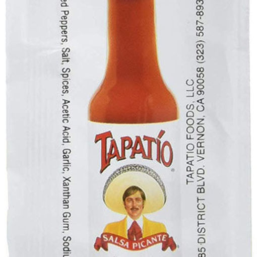 Picture of SAUCE HOT TAPATIO IND. PKTS