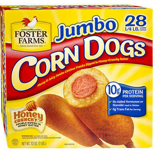 Picture of CORN DOGS JUMBO FOSTER FARMS