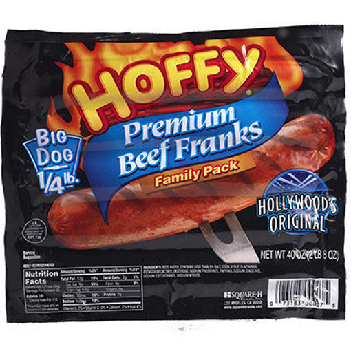 Picture of HOT DOG ALL BEEF 4/1 6.75"