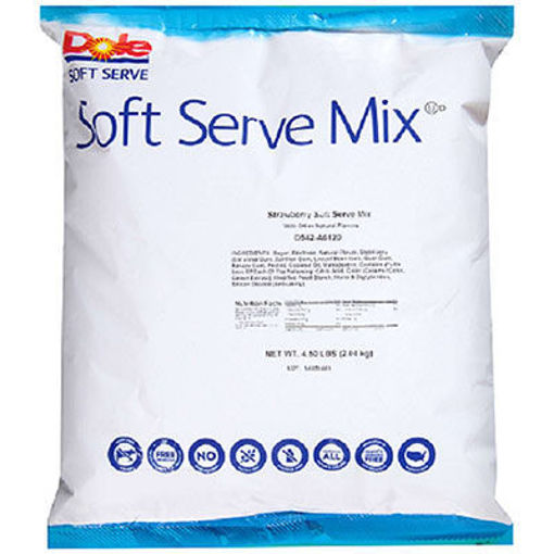 Picture of SOFT SERVE MIX STRWBRY 4.5LB