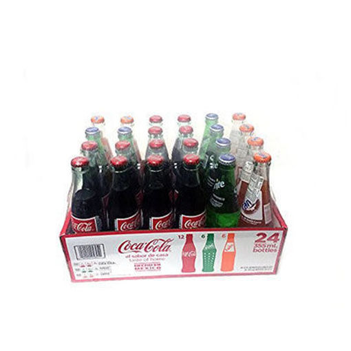 Picture of SODA MEX COKE VARIETY PACK GLASS