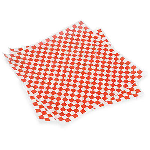 Picture of WRAP 12X12 CHECKERED RED GR