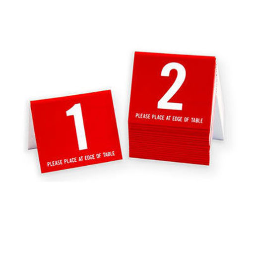Picture of NUMBERS STANDARD RED 1-20