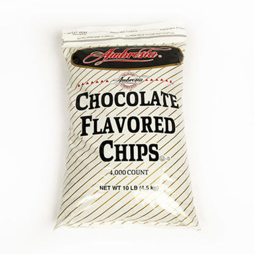 Picture of CHOCO FLAVORED CHIPS DROP 10LB