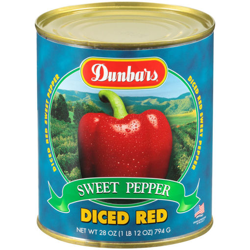 Picture of PEPPERS RED BELL SWT DICED 28OZ