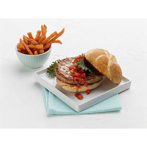 Picture of TURKEY BURGER SAVORY NATURAL FRZ