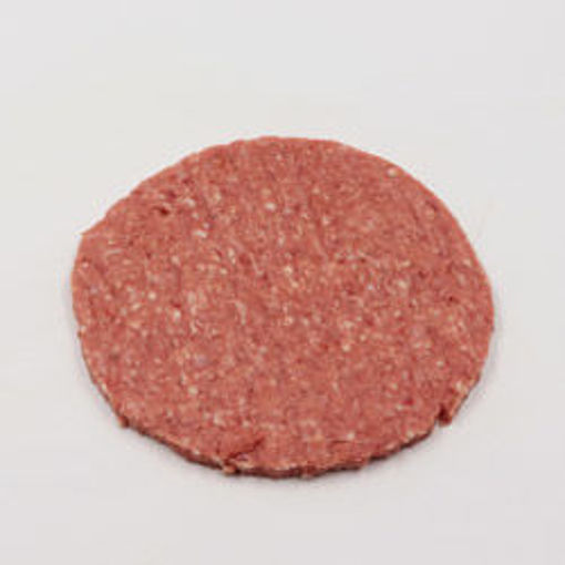 Picture of BEEF PATTY 4/1 JUMBO 20# 80/20