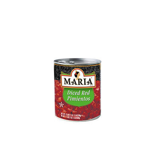 Picture of PEPPER-DICED RED PIMIENTOS 28OZ