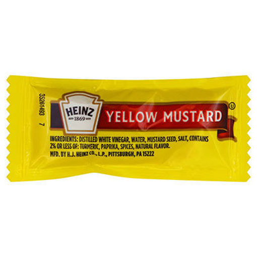 Picture of MUSTARD HEINZ PACKET SS 500CT
