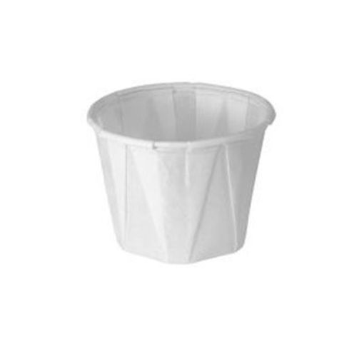Picture of CUP SOUFFLE 1 OZ PAPER WHITE