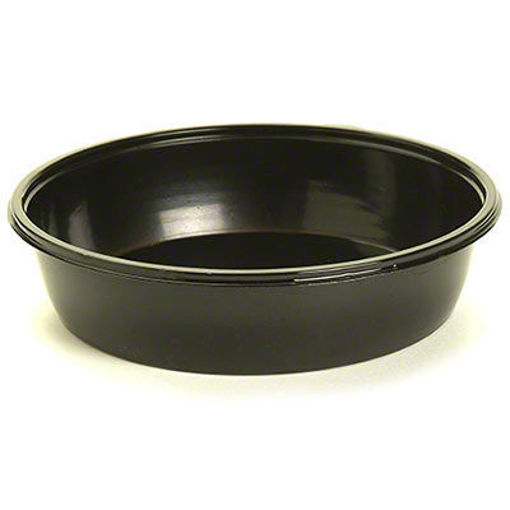 Picture of BOWL 48 OZ ROUND BLK PP