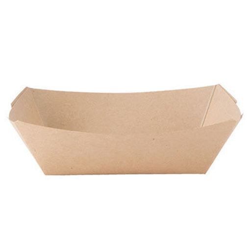 Picture of TRAY FOOD PLAIN #100 KRAFT